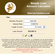 Simple-Loan-Amount