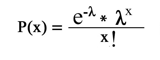 Poisson distribution formula
