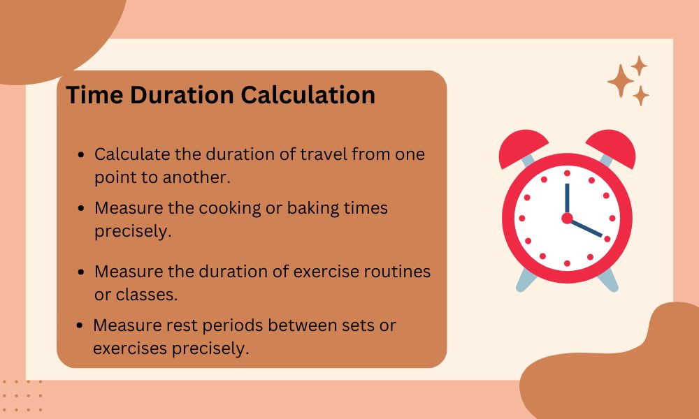 Duration between time calculator bizcalcs